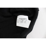 Dolce & Gabbana Black Sleeveless Crewneck Vest Pullover SIG13359-2
