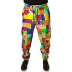 Dolce & Gabbana Multicolor Cotton Patchwork Men Cargo Pants PAN75706-48