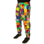 Dolce & Gabbana Multicolor Cotton Patchwork Men Cargo Pants PAN75706-48