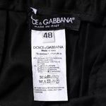 Dolce & Gabbana Black Cotton Stretch Skinny Sweatpants Pants PAN75813-48