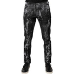 Dolce & Gabbana Multicolor Cotton Tie Dye Skinny Denim Jeans PAN75921-52