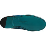 Dolce & Gabbana Blue Sequined Loafers Formal Dress Shoes MV6757-39