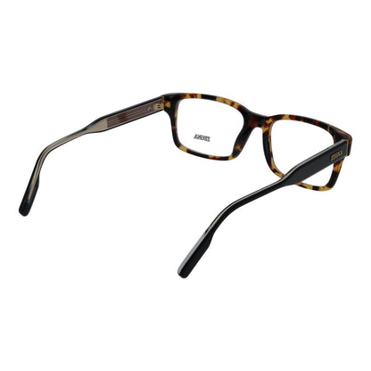 Ermenegildo Zegna Brown Men Glasses Frame