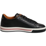 Dolce & Gabbana Black Leather Low Top Men Sneakers Shoes MV6775-39