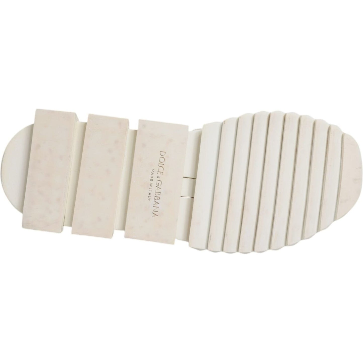 Dolce & Gabbana White Mesh Sorrento Trekking Sneakers Shoes