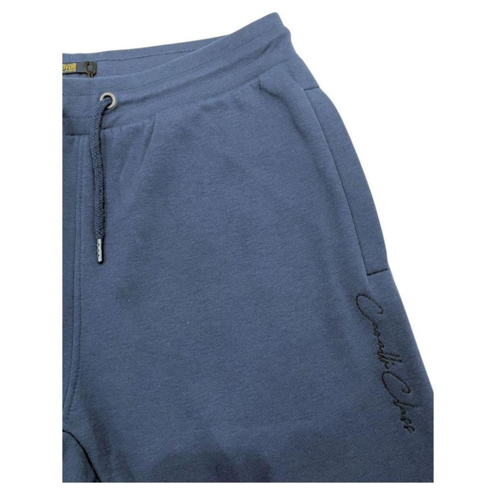 Cavalli Class Blue Polyester Women Sport Pant CA-24772-M