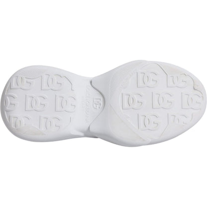 Dolce & Gabbana White Daymaster Low Top Men Sneakers Shoes