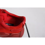 Dolce & Gabbana Red Leather Daymaster Low Top Sneakers Shoes MV6868-40.5