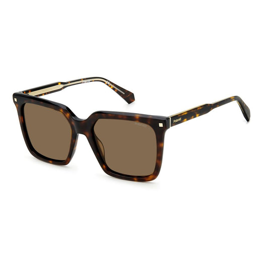 Polaroid Brown Acetate Sunglasses POPLD4115SX086F4SPAC