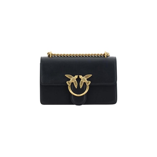 PINKO Love One Mini Shoulder Bag 1728,72470364320,Bags,Black,New with tags,PINKO,Shoulder Bags - Women - Bags,Women,Women - Bags PI100074A0F1Z99QBB