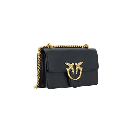 PINKO Love One Mini Shoulder Bag 1728,72470364320,Bags,Black,New with tags,PINKO,Shoulder Bags - Women - Bags,Women,Women - Bags PI100074A0F1Z99QBB