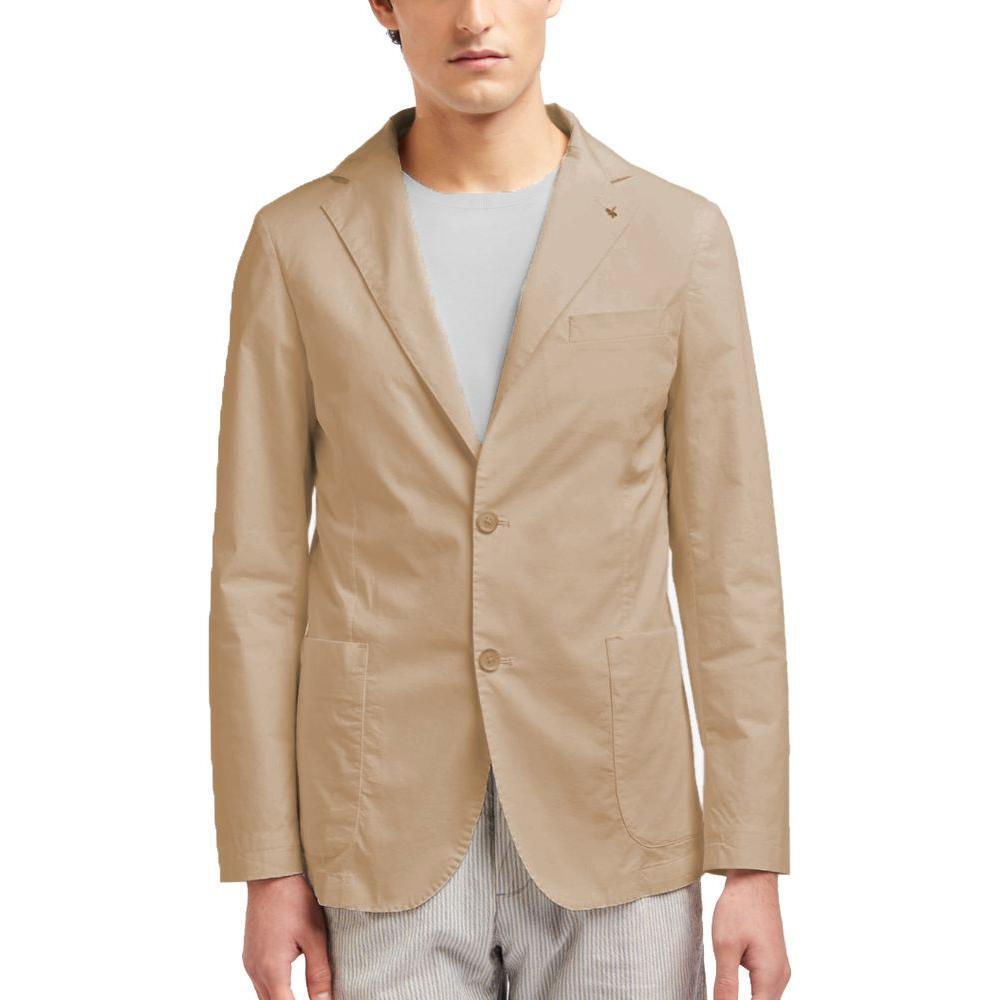 Front view with bag zipped and handles upright.
