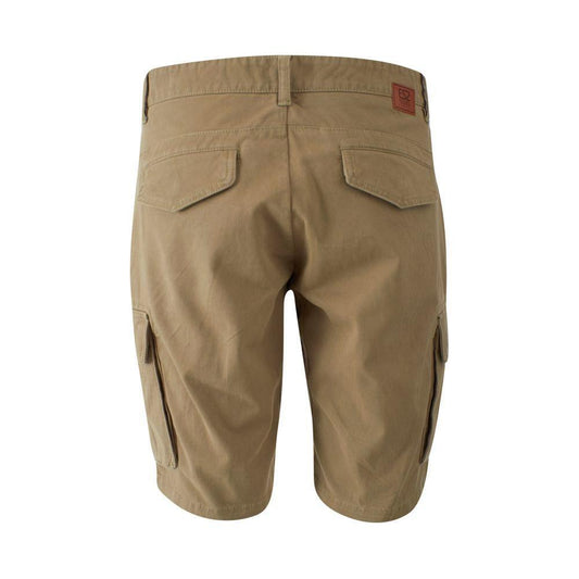 Yes Zee Beige Cotton Men's Bermuda Short YE-14670-W30