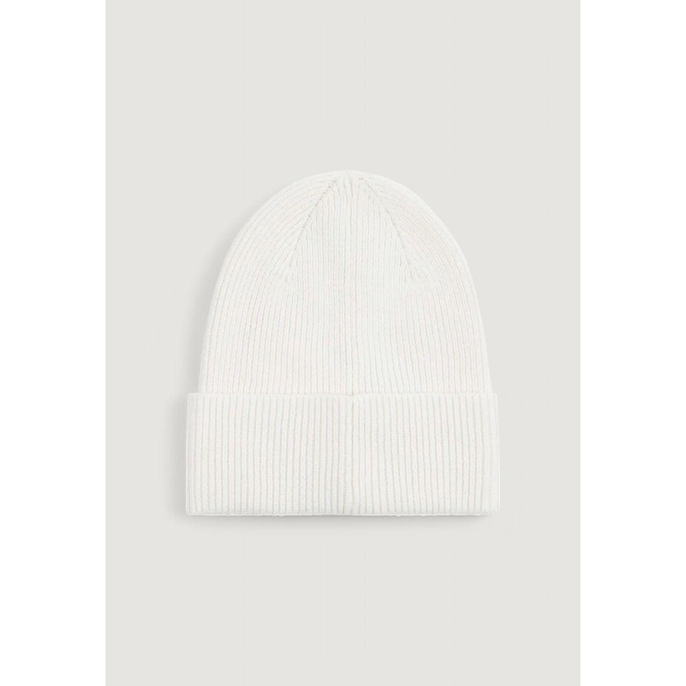 Calvin Klein White Organic Cotton Caps Baseball Hat CA-16493500008-ONE SIZE