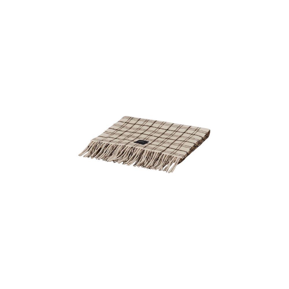 Calvin Klein Beige Wool Scarf CAKL-16491602507