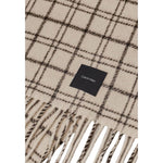 Calvin Klein Beige Wool Scarf CAKL-16491602507