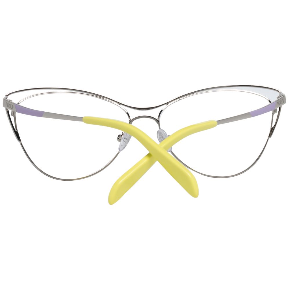 Emilio Pucci Black Metal Glasses (Frames)
