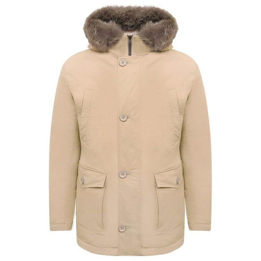 Herno Beige Nylon Jacket HE-14699-IT48 | M