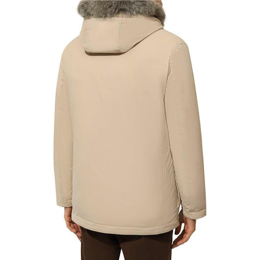 Herno Beige Nylon Jacket HE-14699-IT48 | M