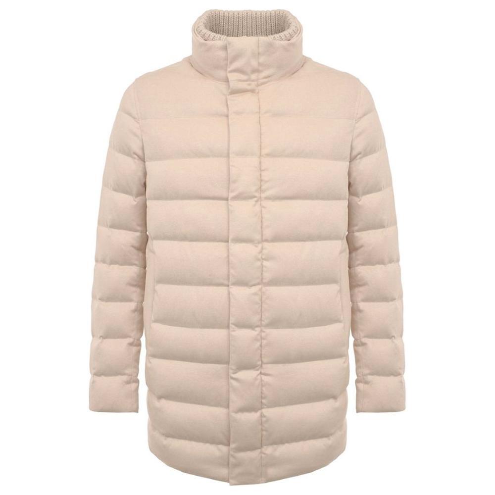 Herno Beige Silk Jacket HE-14700-IT50 | L