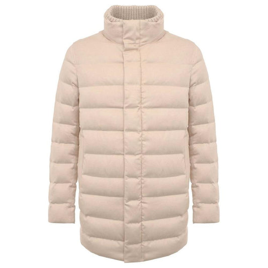 Herno Beige Silk Jacket HE-14700-IT50 | L