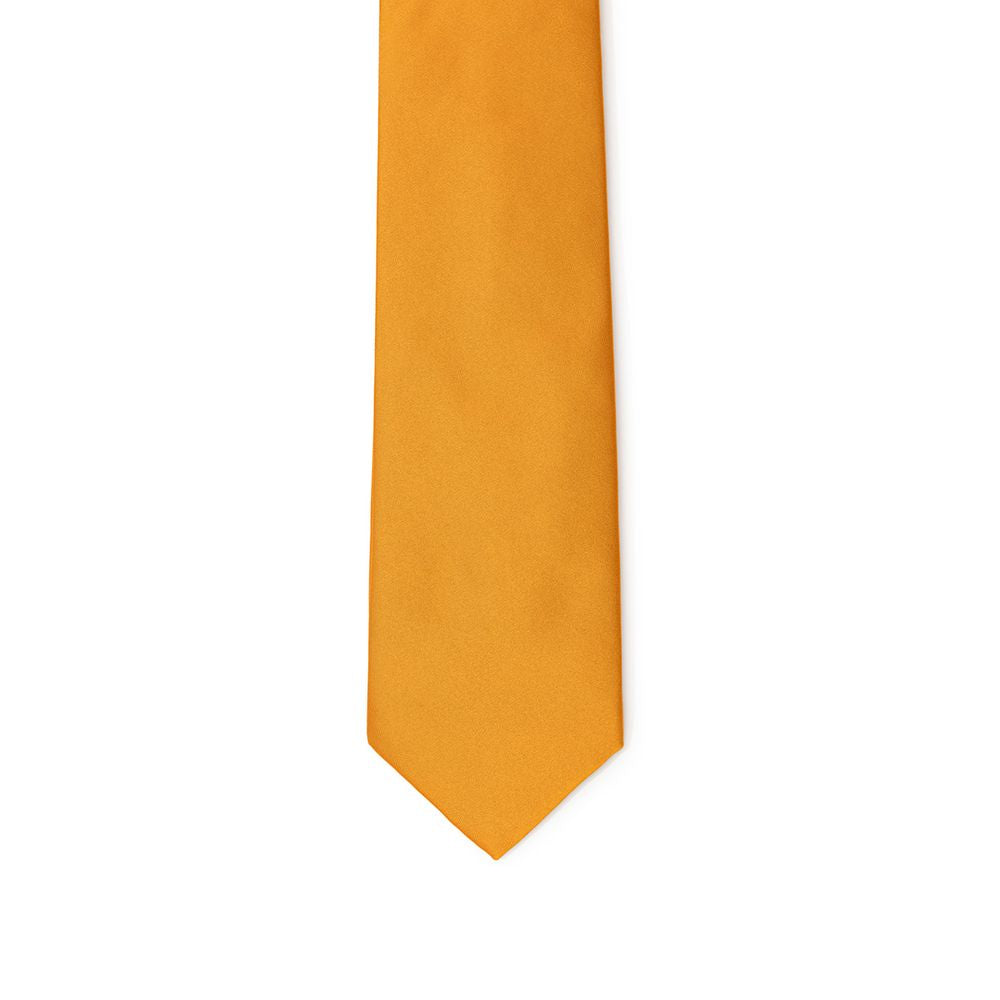 Dolce & Gabbana Orange Silk Ty
