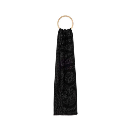 Calvin Klein Black Marabou Scarf CA-16494202907-ONE SIZE