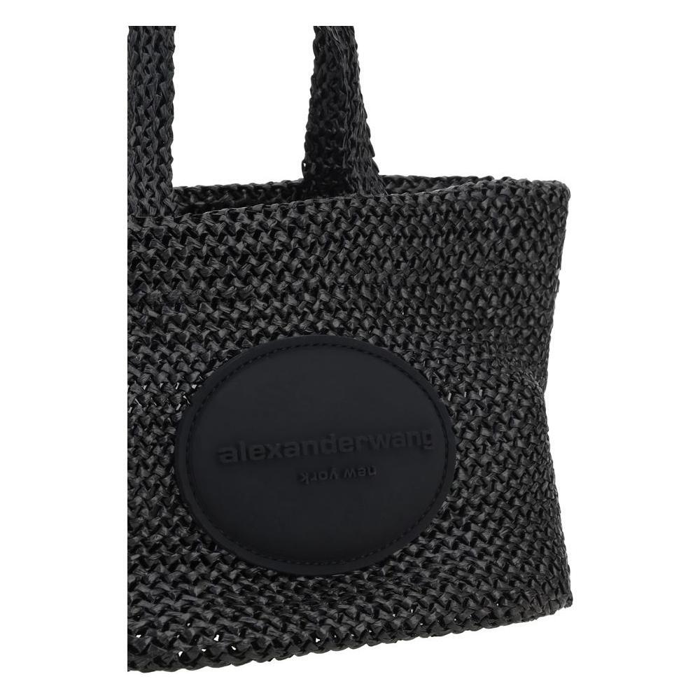 Front view with bag zipped and handles upright.