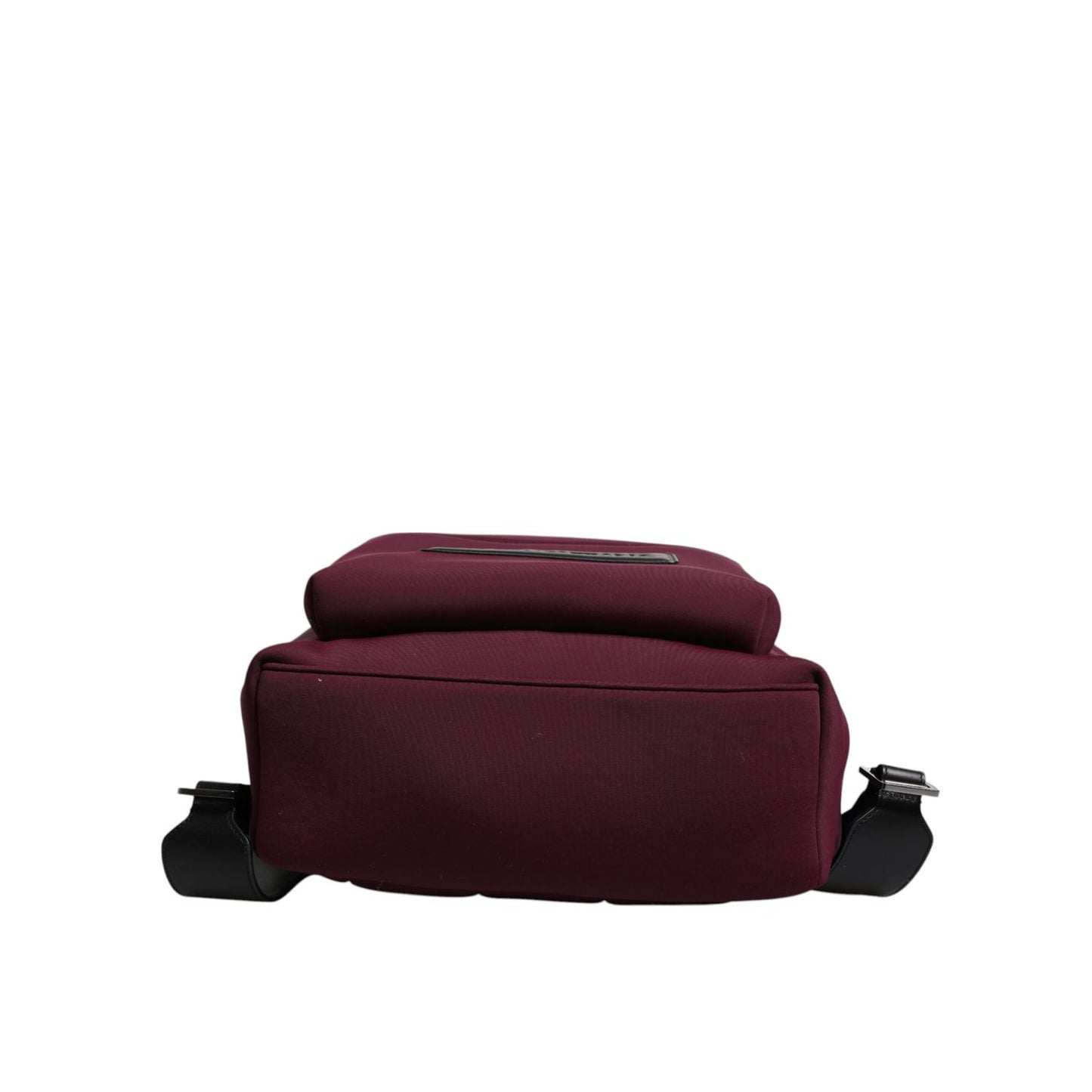 Dolce & Gabbana Burgundy Montreale Tecnico Textile Men Backpack Bag