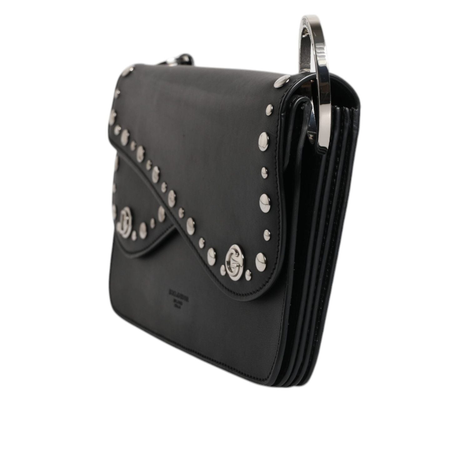 Front view with bag zipped and handles upright.
