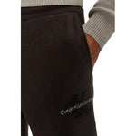 Calvin Klein Jeans Black Organic Cotton Joggers Workout Pant CA-16501000009-IT44 | S