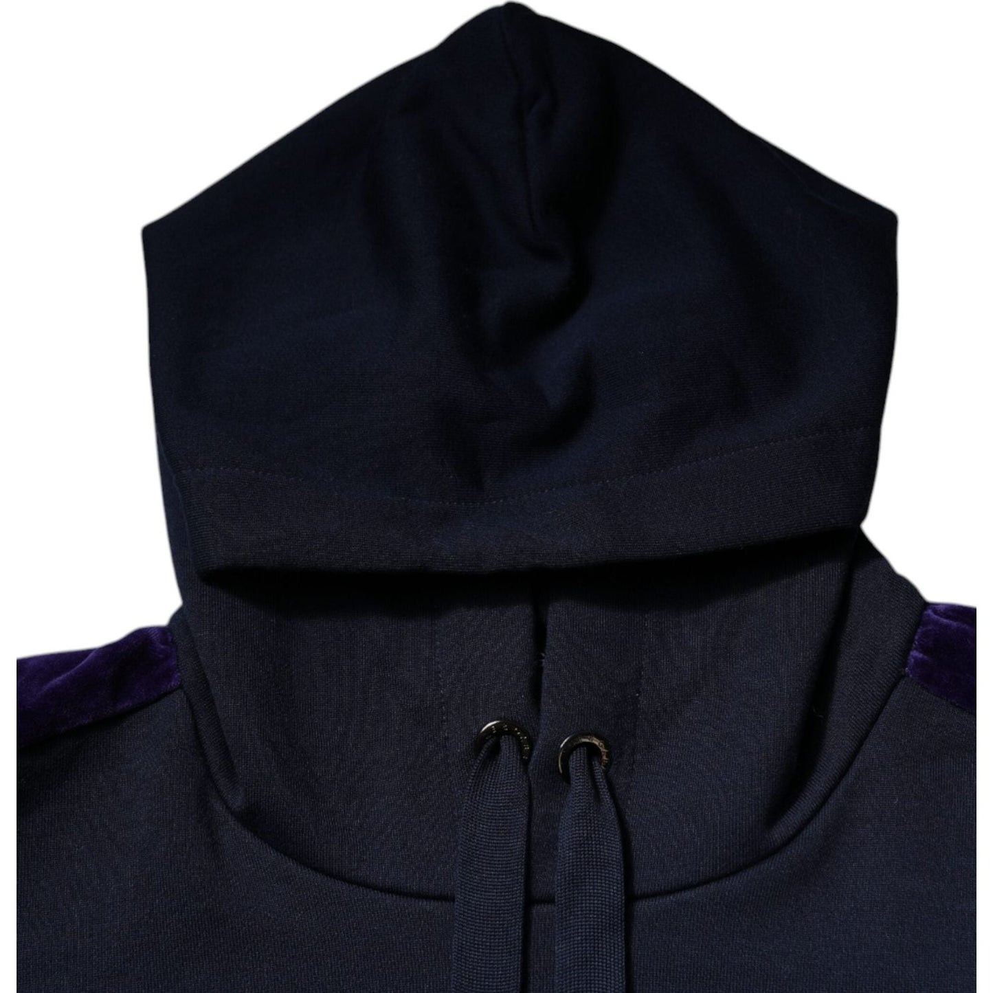 Dolce & Gabbana Blue Crown Cotton Hooded Sweatshirt Sweater TSH878557-52