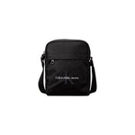 Calvin Klein Jeans Black Recycled Polyester Messenger Bag