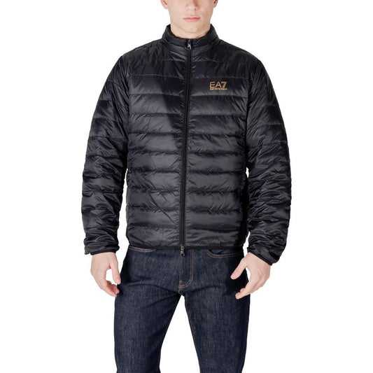 EA7 Emporio Armani Black Polyamide Jacket