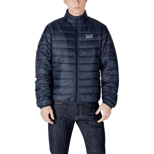 EA7 Emporio Armani Blue Polyamide Jacket