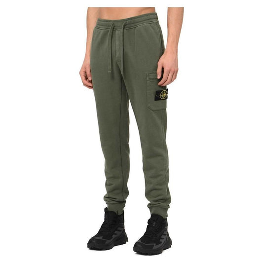 Stone Island Beige Cotton Men Trouser ST-14713-M