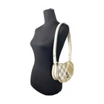 Burberry Mini Check Rocking Horse Crossbody Bag Purse 10215