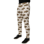 Dolce & Gabbana Off White Cars Cotton Skinny Men Denim Jeans PAN76079-44