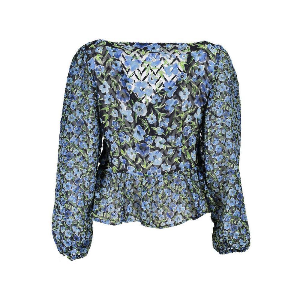 Desigual Blue Polyester Sweater DE-1010-54