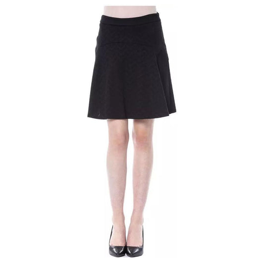BYBLOS Black Polyester Skirt 1728,67400106144,Black,BYBLOS,Clothing,IT44,New with tags,Skirts - Women - Clothing,Women,Women - Clothing BY-1021-IT44