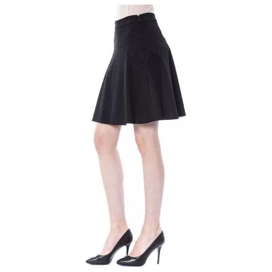 BYBLOS Black Polyester Skirt 1728,67400106144,Black,BYBLOS,Clothing,IT44,New with tags,Skirts - Women - Clothing,Women,Women - Clothing BY-1021-IT44