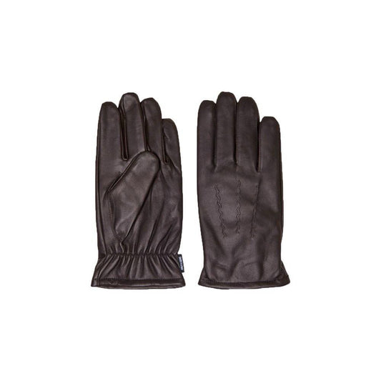 Only & Sons Brown Leather Glove 1728,5|M,67400106144,8,Accessories,Brown,Gloves - Men - Accessories,Men,Men - Accessories,New with tags,Only & Sons ON-1088-8,5|M