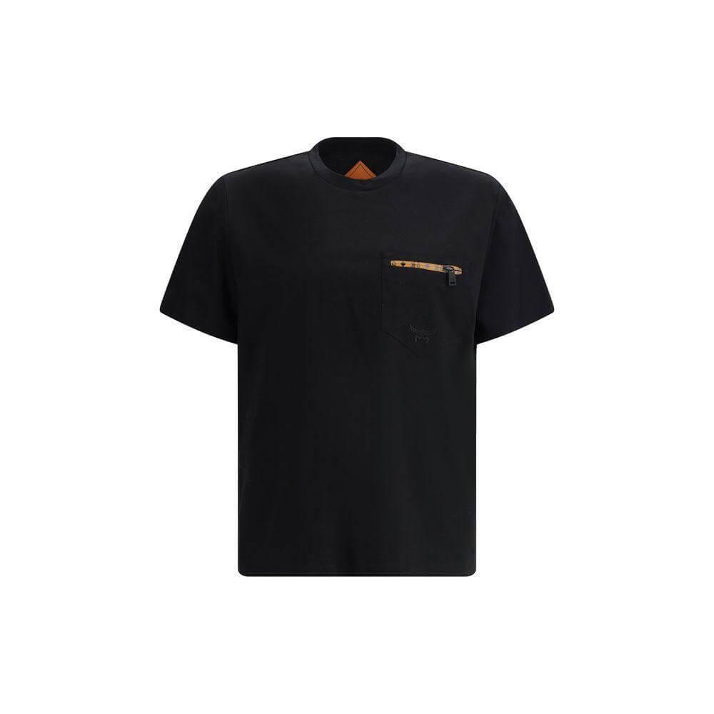 MCM T-shirt with pocket MC-MHTFSMM05BK-S
