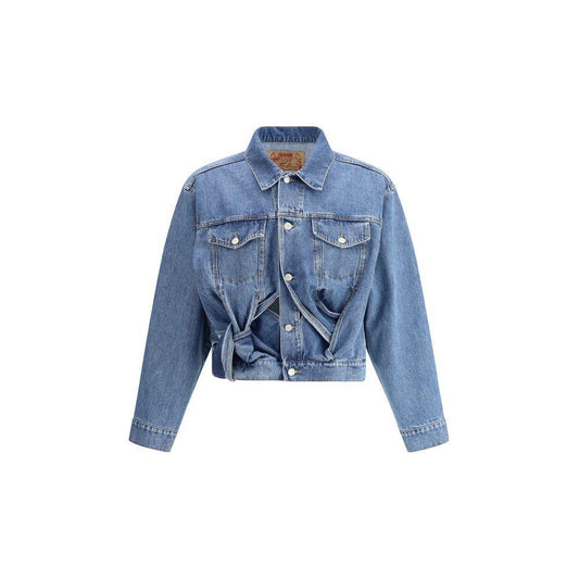 Magliano Denim Level Jacket 1728,72470364320,Blue,Clothing,Jackets - Men - Clothing,L,M,Magliano,Men,Men - Clothing,New with tags MA-T78016631LU3105-L