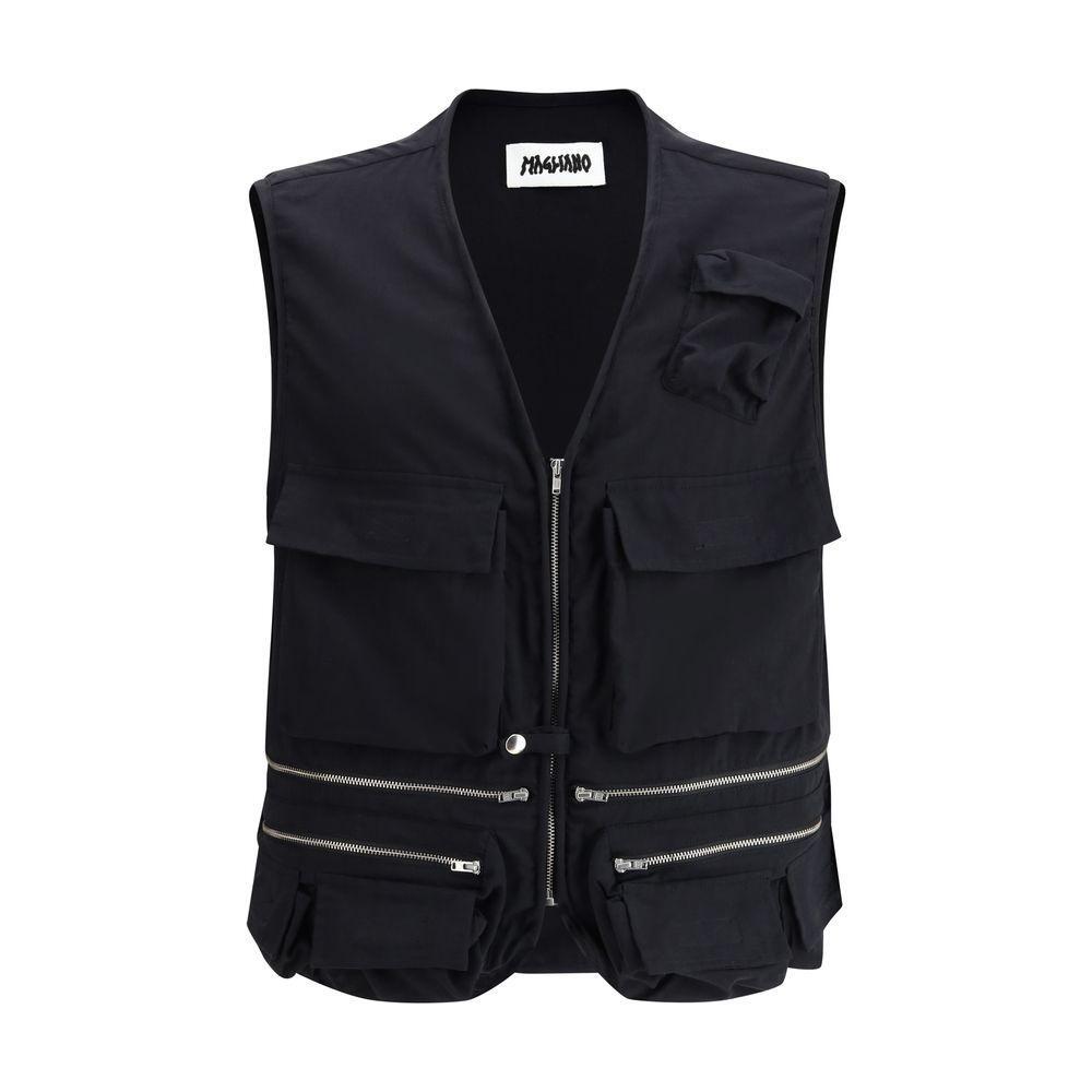Magliano Supercarg Vest 1728,72470364320,Black,Clothing,Jackets - Men - Clothing,M,Magliano,Men,Men - Clothing,New with tags MA-T28019822LU2299-M