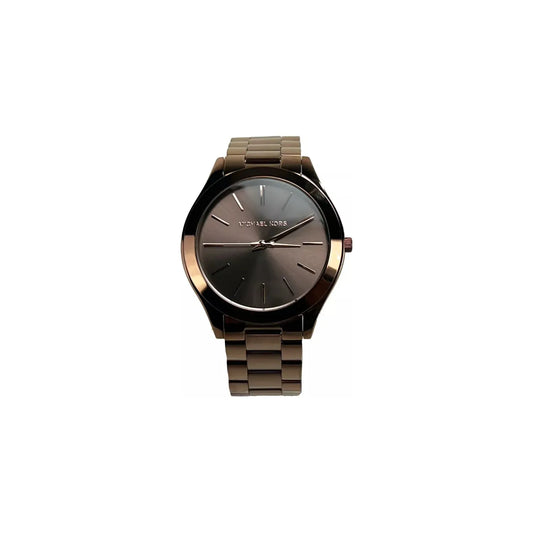 Michael Kors Slim Runway Brown Stainless Steel Watch MK3418 MK3418