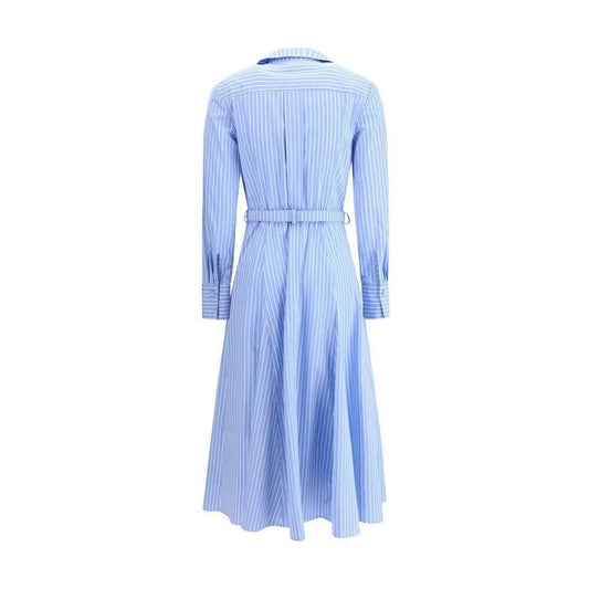 Crida Milano Taranto chemisier Dress CR-TARANTOBLUEJEANS-1