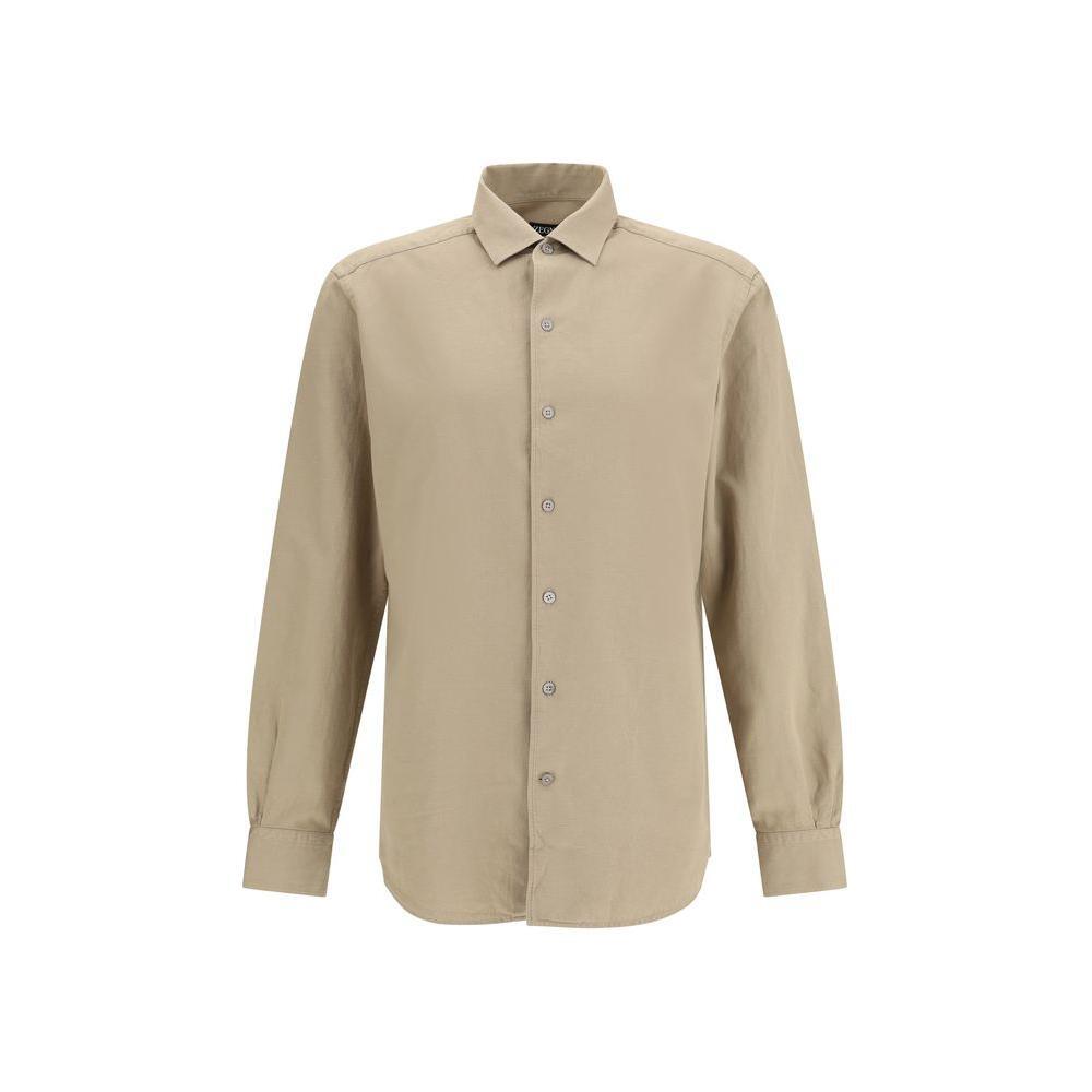 ZEGNA Cotton and linen Shirt ZE-UFX22A9SRO1005-L
