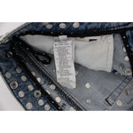 Dolce & Gabbana Crystal Roses Heart Embellished Jeans SIG19327-1