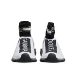 Dolce & Gabbana White Black Sorrento Socks Sneakers Shoes